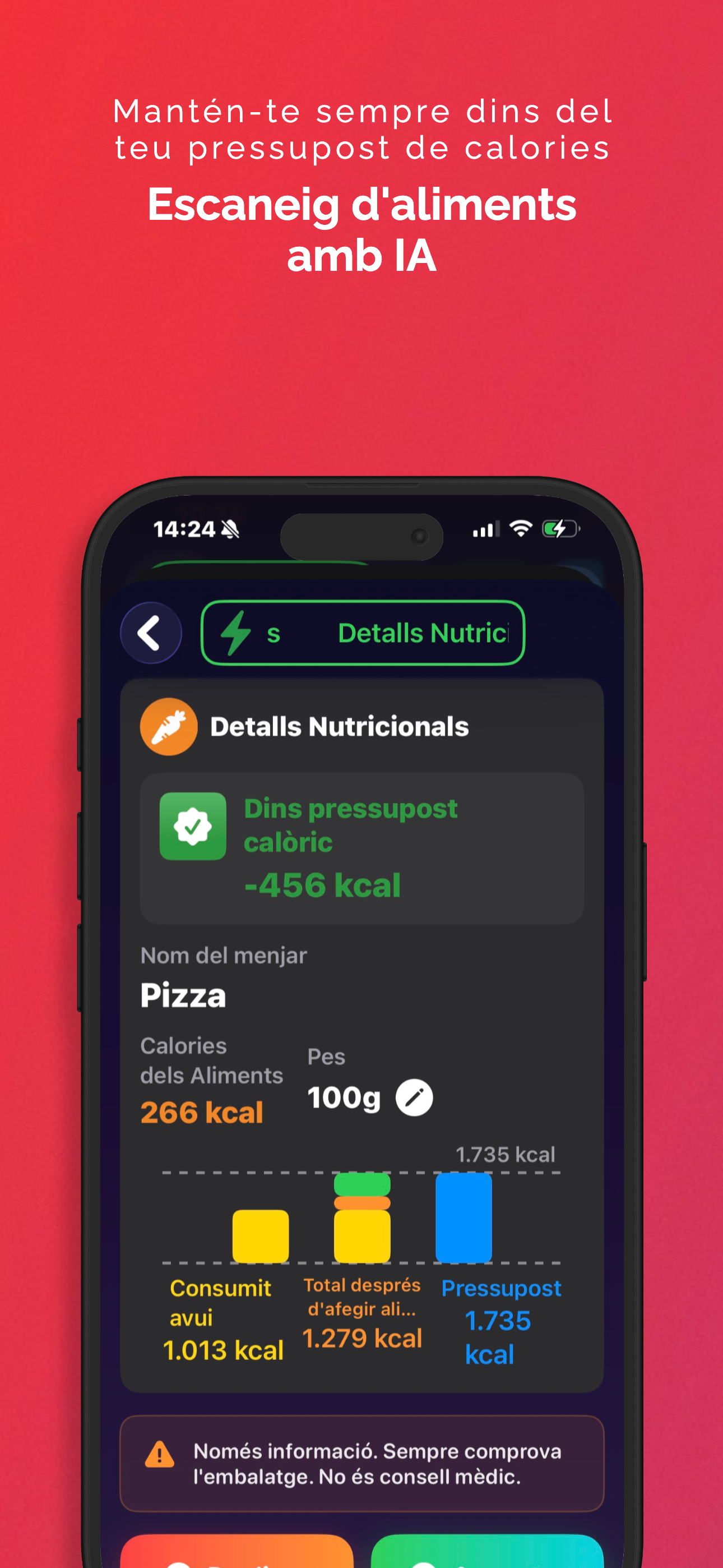 Escàner d'Aliments AI