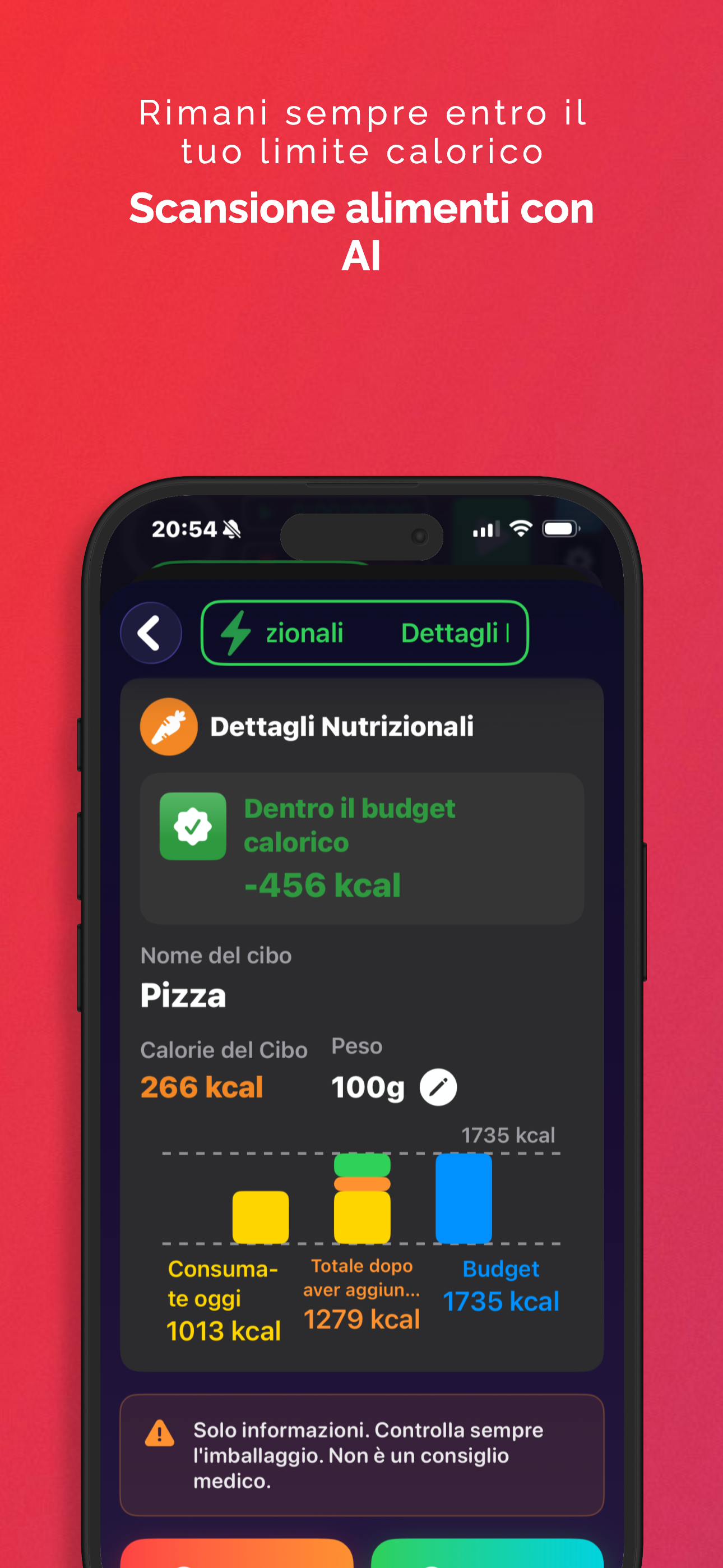 Scanner Alimentare AI