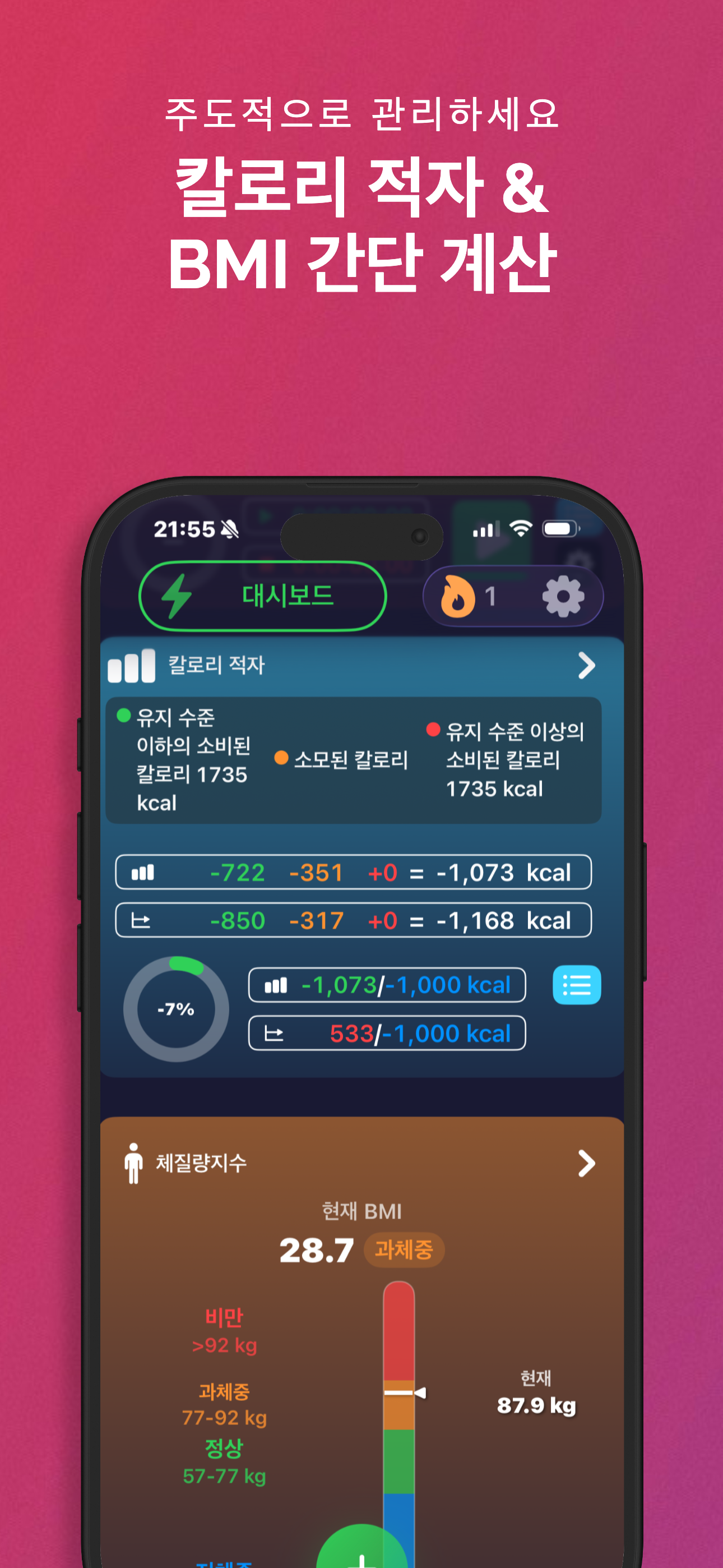 칼로리 적자