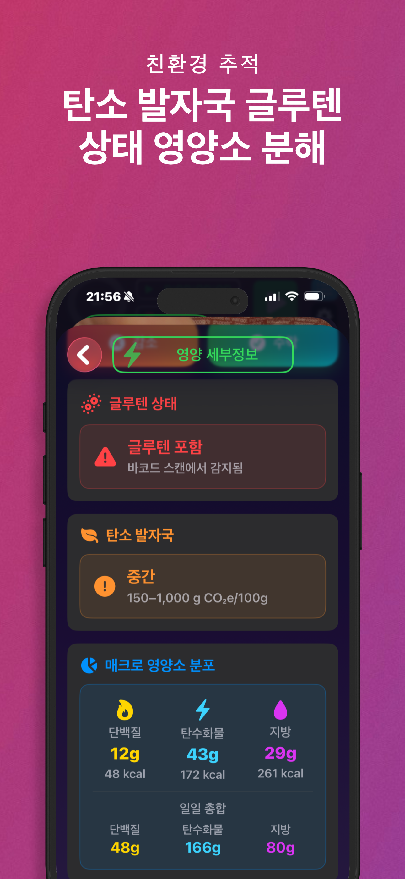 탄소 발자국 줄이기