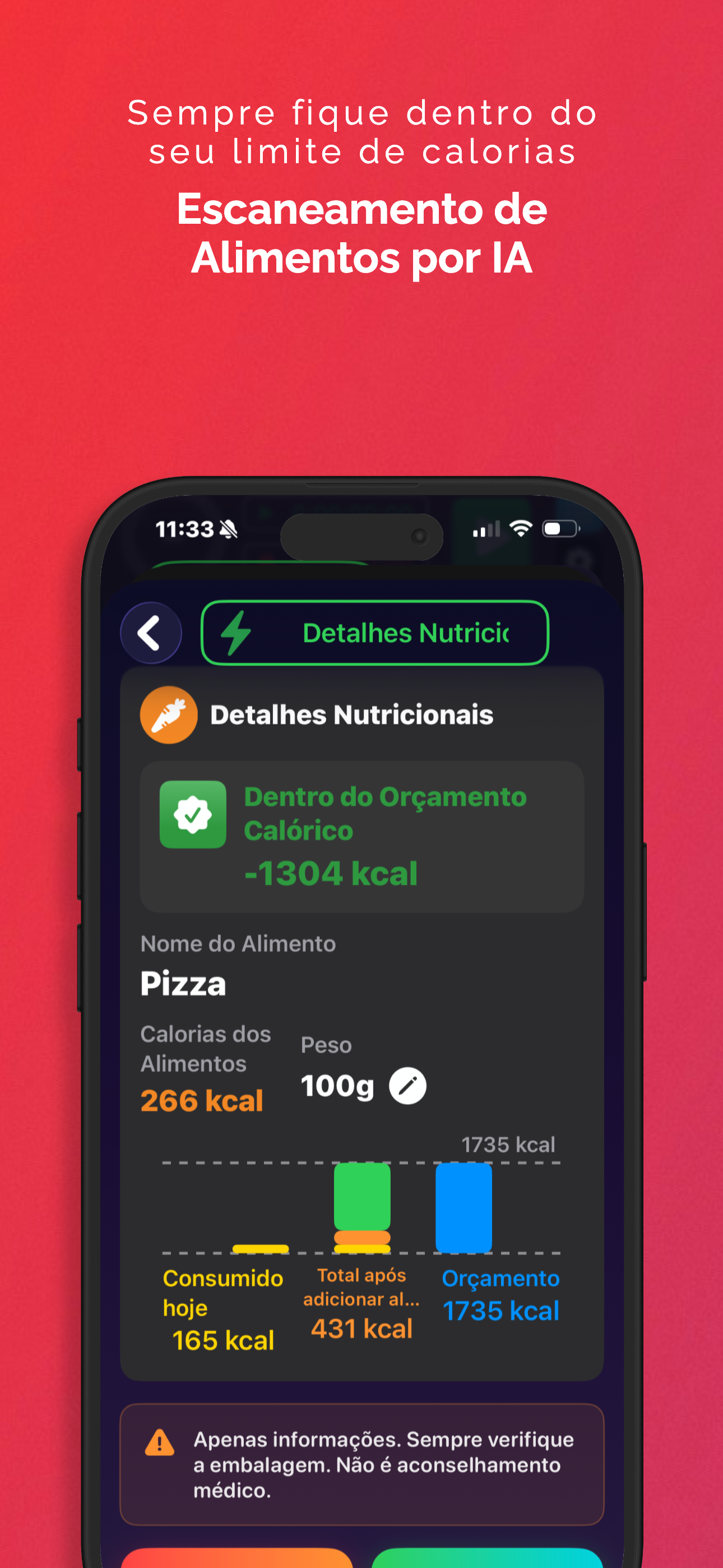Scanner de Alimentos AI