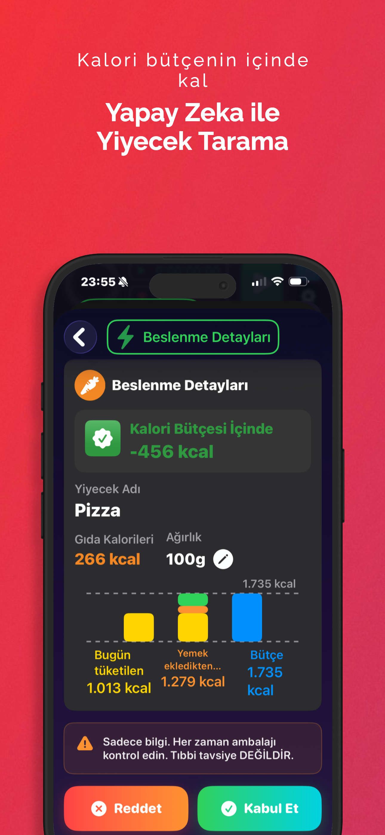 Yapay Zeka Gıda Tarayıcı